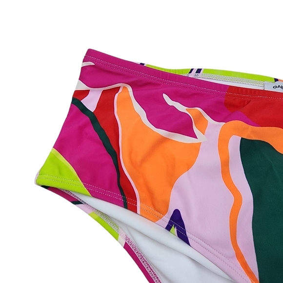 Gabi Fresh Swim x ELOQUII Women's V-Front High Waisted Bikini Bottom - 18 - Picture 3 of 8